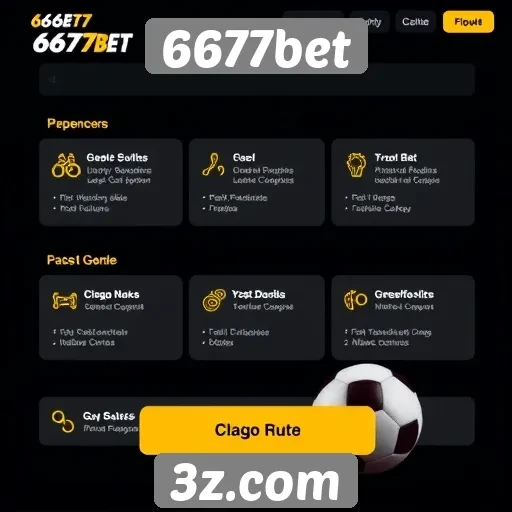 Funcionalidades do site 6677bet para novos usuários